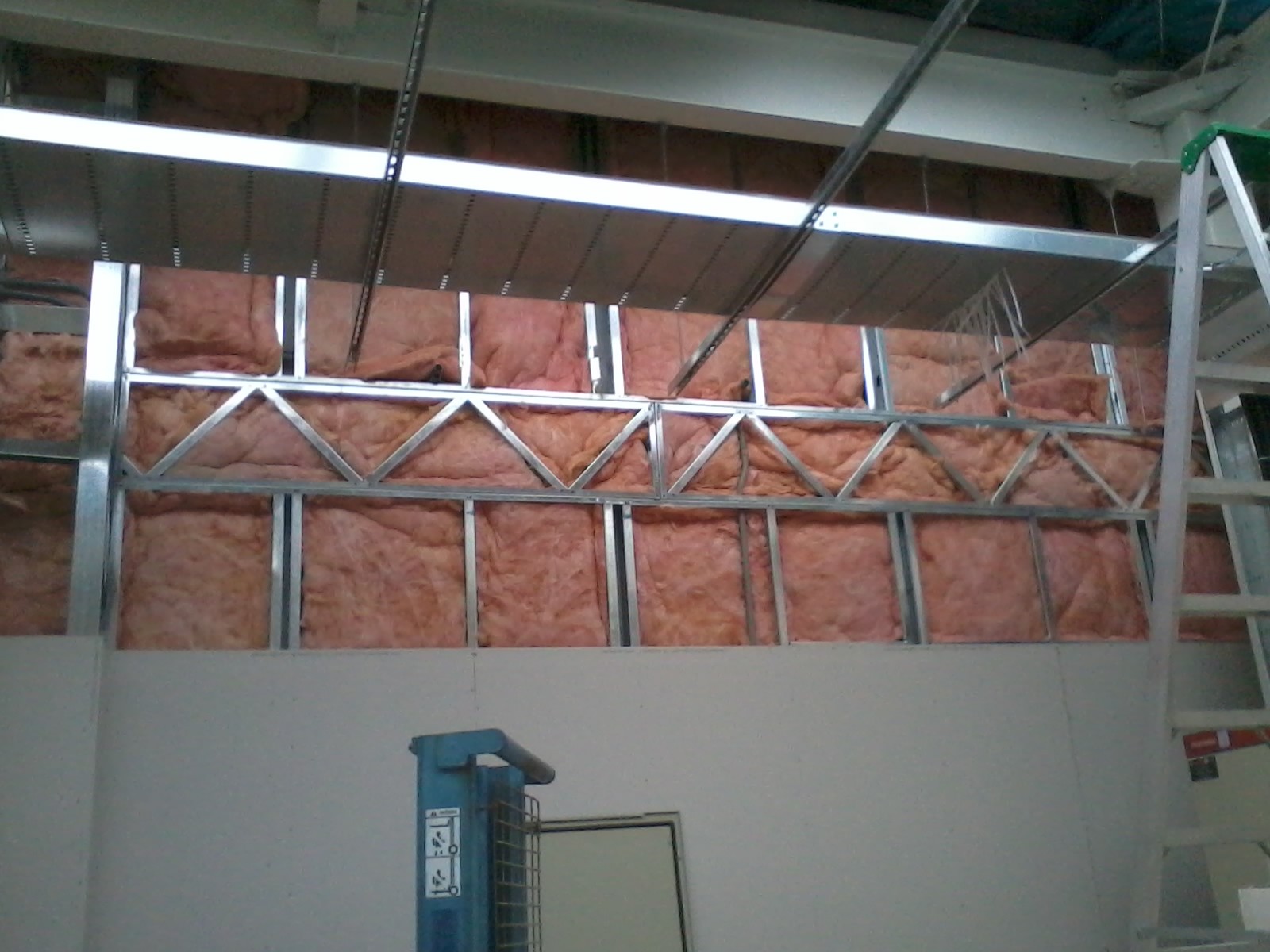 Tabiquería drywall Jockey Plaza